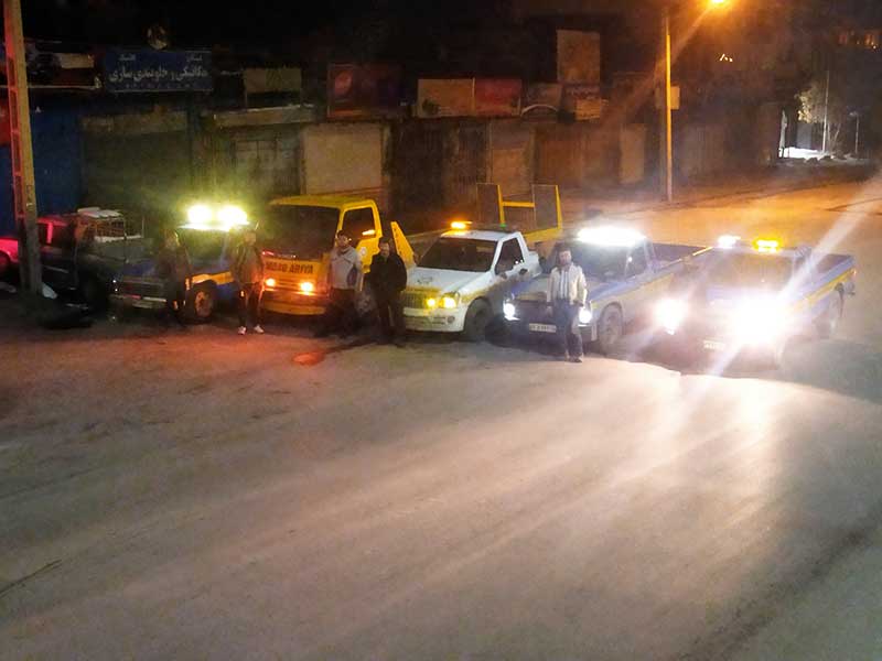امداد خودرو شبانه همدان